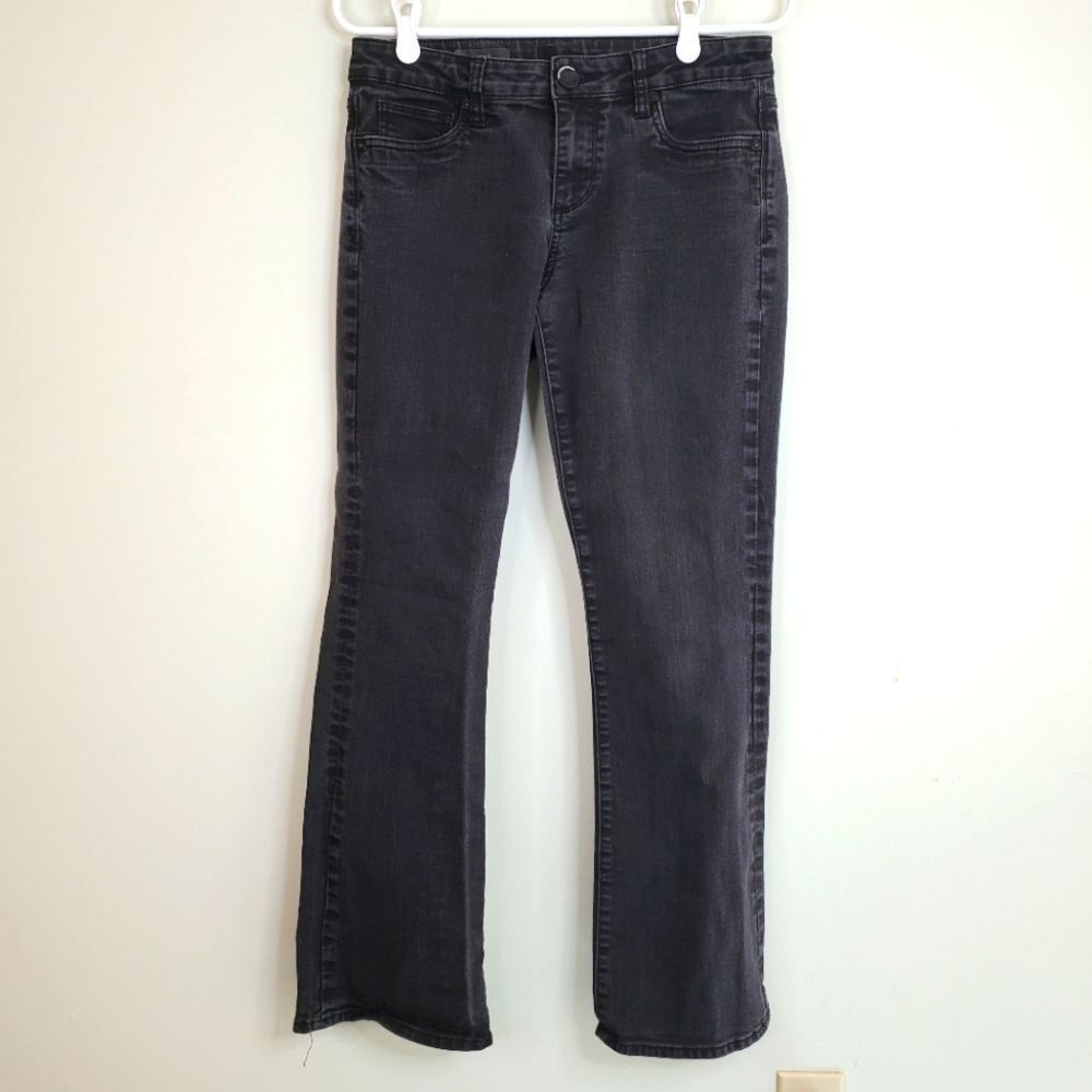 Kut From the Kloth Black Baby Bootcut Jeans Size 6S